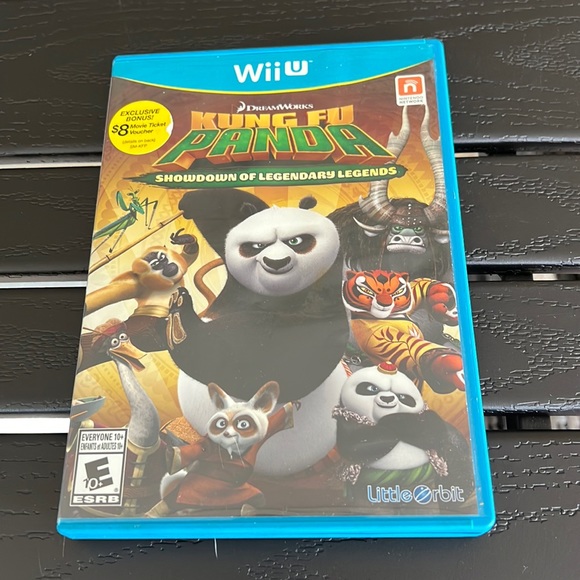 Nintendo Other - GENTLY USED - NINTENDO WII U - KUNG FU PANDA SHOWDOWN OF LEGENDARY LEGENDS GAME